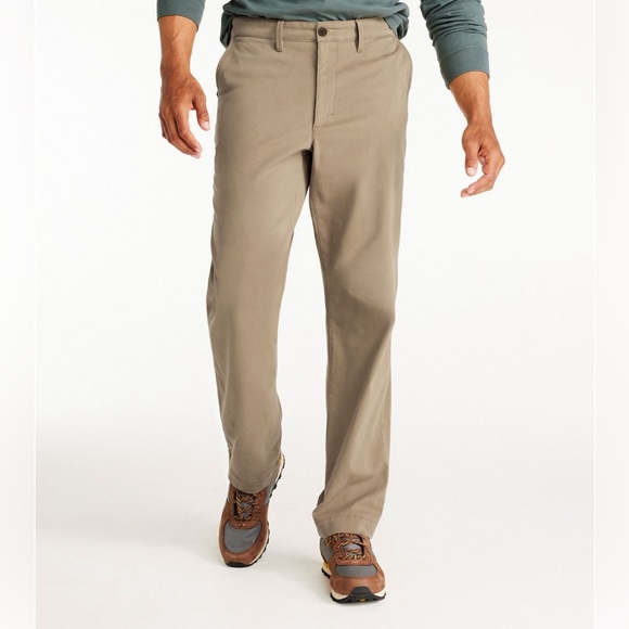 L.L. Bean Men's Comfort Stretch® Chino Pants, Classic Fit, Straight Leg - Picture 1 of 7